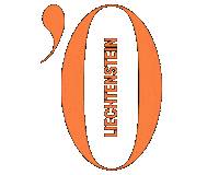 lofficielliechtenstein logo magazine cover lofficiel Sticker