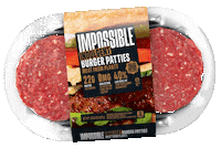 Plant Based Burger Sticker by Impossible Foods