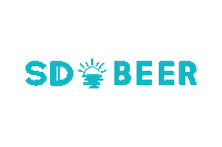 sdbeer beer sd san diego sd beer Sticker