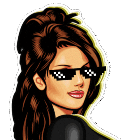 The Boss Sticker by mga