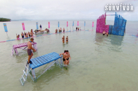Goal Kick GIF by Australian Survivor