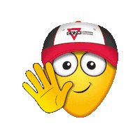 Hand Hallo Sticker by CVJM Bayern