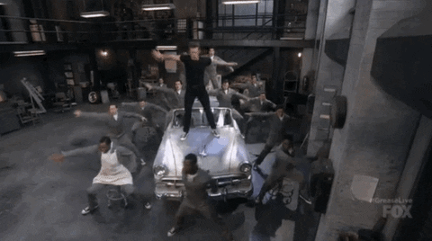 greased lightning GIF by Grease Live