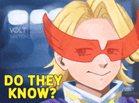 Do They Know My Hero Academia GIF