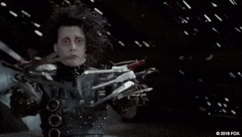 edward scissorhands GIF by 20th Century Fox Home Entertainment