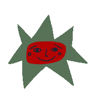 julianaeigner heart space star sun Sticker