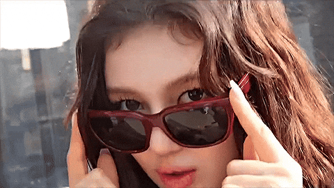 K Pop Sunglasses GIF