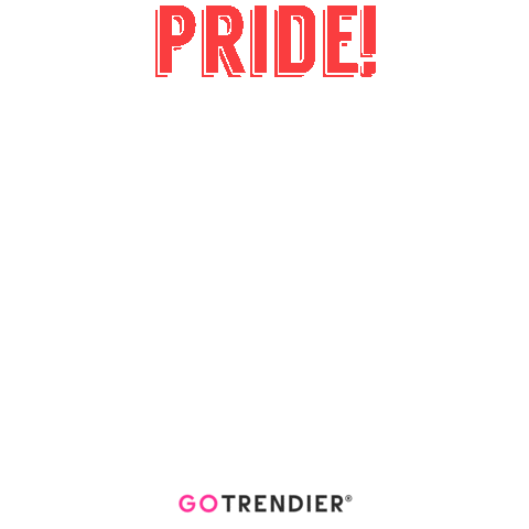 gay lgbt Sticker by GoTrendier