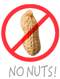 Nut Free Food Allergy Sticker by Belay