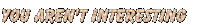 bored gold STICKER by AnimatedText