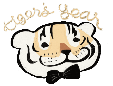 Happy New Year Art Sticker