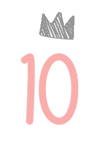 soymonalisa number 10 ten numero Sticker