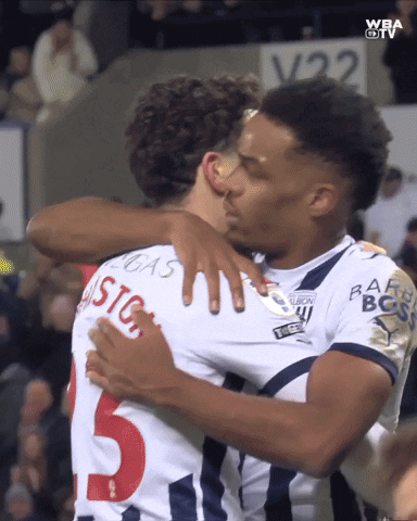 West Brom Kiss GIF by West Bromwich Albion