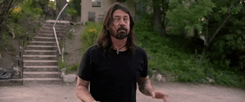 Freaking Out Dave Grohl GIF by Foo Fighters