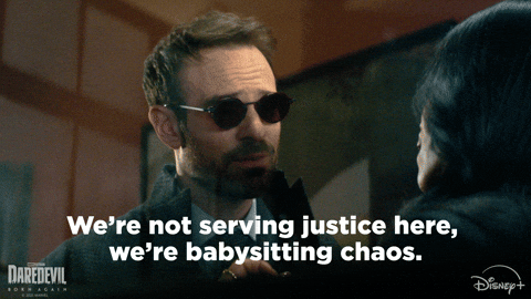 Babysitting Matt Murdock GIF by Marvel Studios
