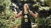 Womens Basketball Oregon GIF by GoDucks