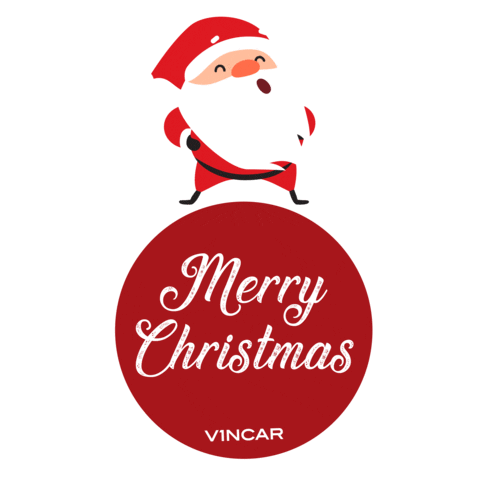 Christmas Santa Sticker by VINCAR