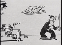 Hungry Black And White GIF by Fleischer Studios