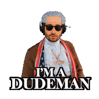 Mocking Hey Dude Sticker