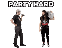 Hang Out Drinking Sticker by Leroy Patterson