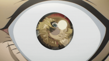 Scared Close Up GIF