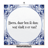 Nl Interesse Sticker by Tegelspreuken.nl