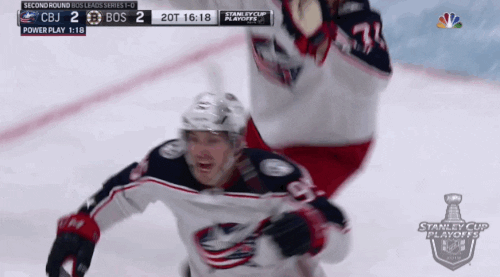 happy ice hockey GIF by NHL