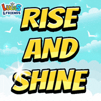 Good Morning GIF by Lucas and Friends by RV AppStudios