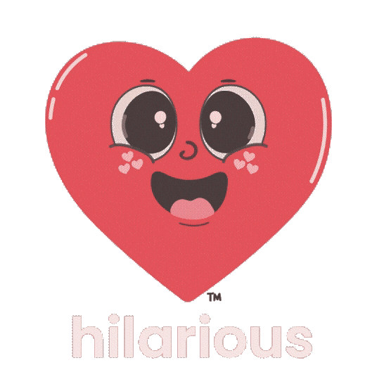 Heart Smile Sticker by Love is Here Every Day™