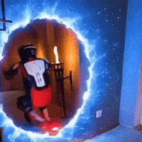 Sneakersmax98 fantasy scooter portal biker GIF