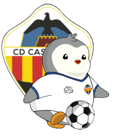 Go Team Running Sticker by Pudgy Penguins