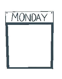 Happy Monday Sticker