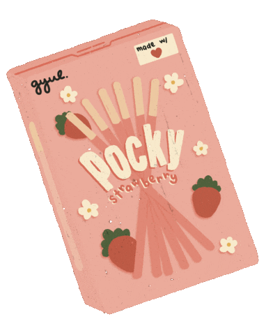 Pink Snack Sticker