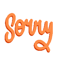Im Sorry Sticker by Demic