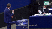 Emmanuel Macron Europe GIF by 2022 l'écologie
