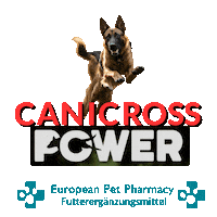 Canicross Sticker by Europeanpetpharmacy