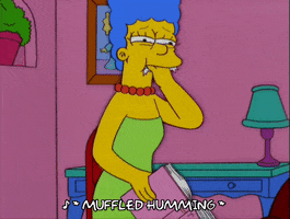 marge simpson eating GIF