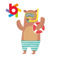 bear brandili Sticker