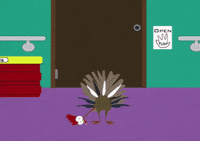 hungry turkey GIF by South Park 