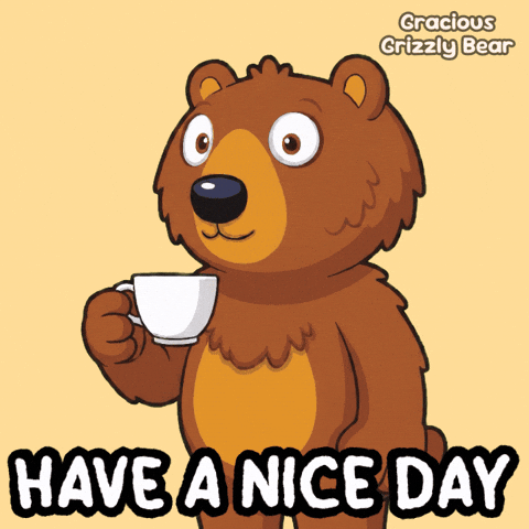Have A Nice Day Bear GIF by VeeFriends