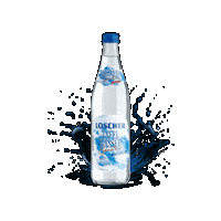 Wasser Sticker by Brauerei Loscher