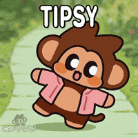 Drunk Too Many GIF by Chimpers