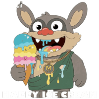 Ice Cream Animation Sticker