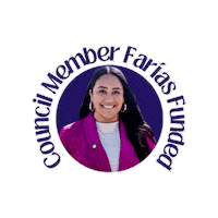 Funding Farias Sticker by Amanda Farías