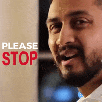 Stop Please GIF by Digital Pratik