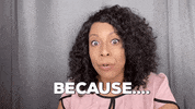 Sarcastic No Reason GIF by Holly Logan