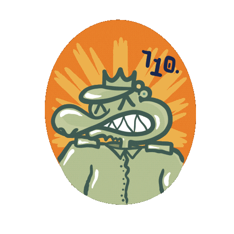 55fukkyou cartoon comic graffiti 110 Sticker