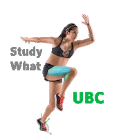 ubckin ubc university of british columbia ubckin ubc kin Sticker