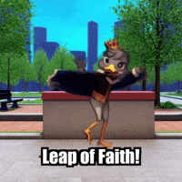 Leap Of Faith Fitness GIF by sirduckbeth
