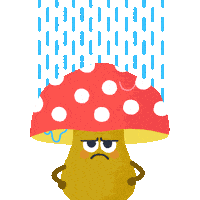 Rain No Sticker by Mauro Gatti